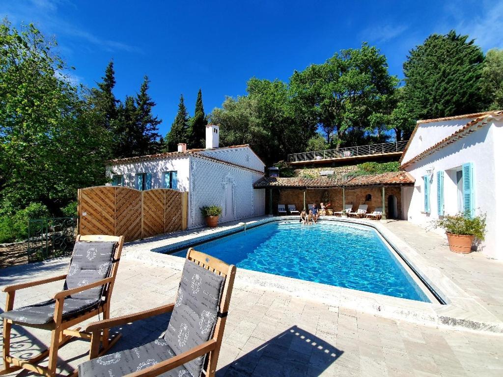 Apartment Picasso In Large Park With Heated Pool Chateauneuf-Grasse Buitenkant foto