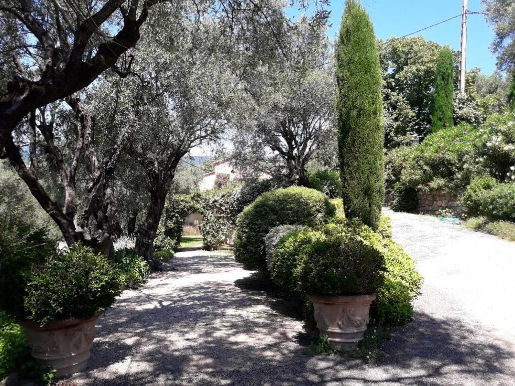 Apartment Picasso In Large Park With Heated Pool Chateauneuf-Grasse Buitenkant foto
