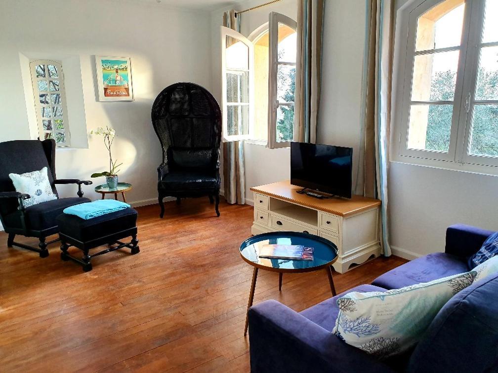 Apartment Picasso In Large Park With Heated Pool Chateauneuf-Grasse Buitenkant foto