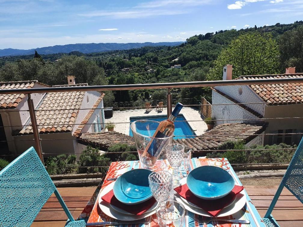 Apartment Picasso In Large Park With Heated Pool Chateauneuf-Grasse Buitenkant foto