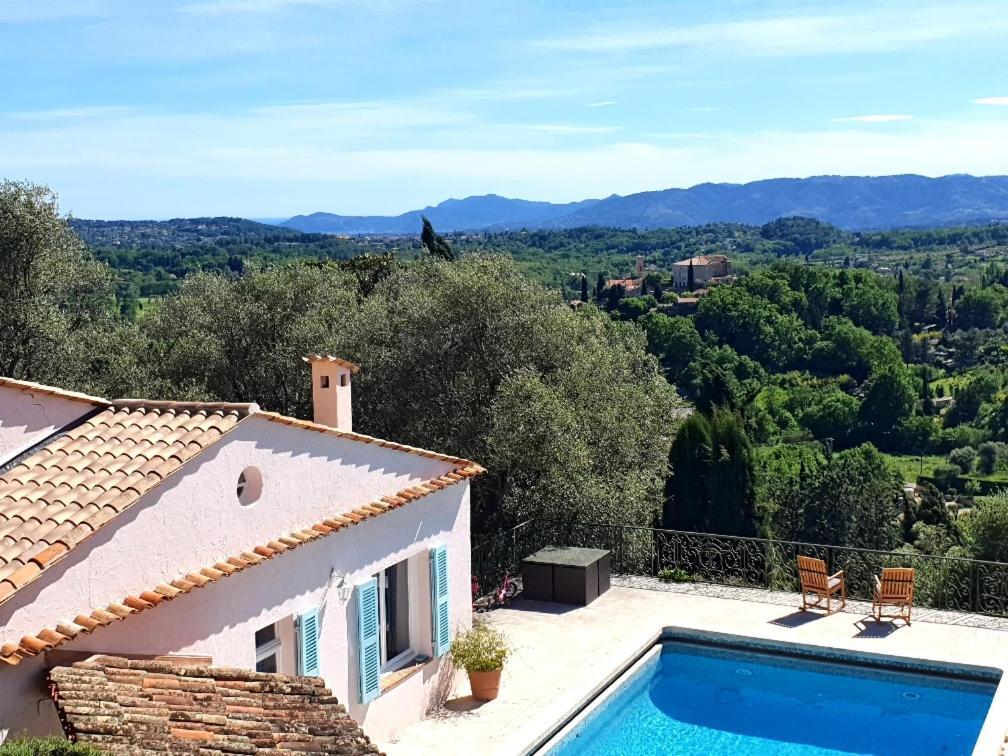Apartment Picasso In Large Park With Heated Pool Chateauneuf-Grasse Buitenkant foto